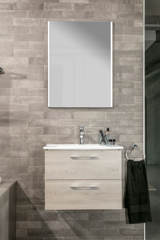 Lina Nero Badkamerspiegel met LED-Verlichting en Verwarming
