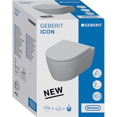 Geberit 300 Basic wandclosetpack diepspoel Rimfree