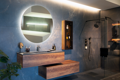Ronde Badkamerspiegel met Indirecte LED-Verlichting