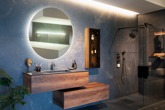 Ronde Badkamerspiegel met Indirecte LED-Verlichting