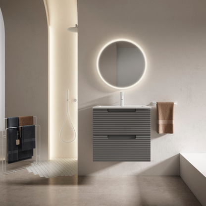 Vario Ronde Spiegel met Led-Verlichting en Touch Bediening