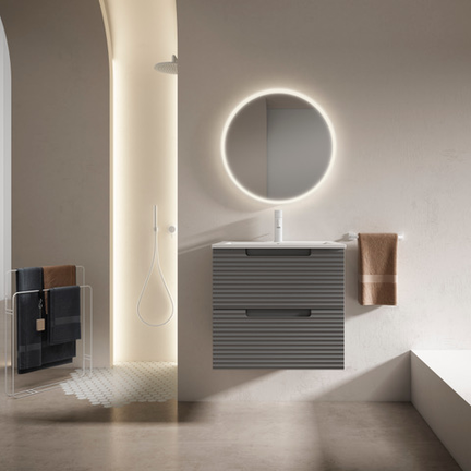 Vario Ronde Spiegel met Led-Verlichting en Touch Bediening