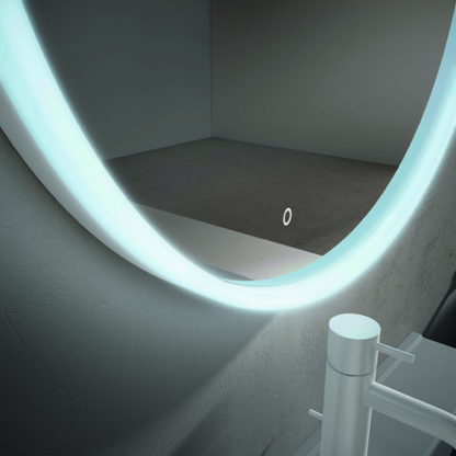 Vario Ronde Spiegel met Led-Verlichting en Touch Bediening